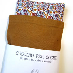 Cuscino per occhi alla lavanda