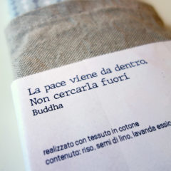 Cuscino per occhi alla lavanda