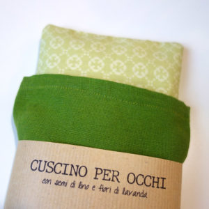 Cuscino per occhi alla lavanda