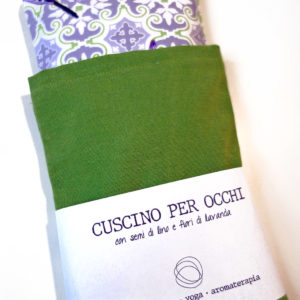 Cuscino per occhi alla lavanda
