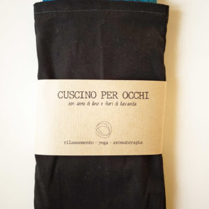 Cuscino per occhi alla lavanda