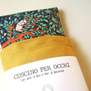 Cuscino per occhi alla lavanda